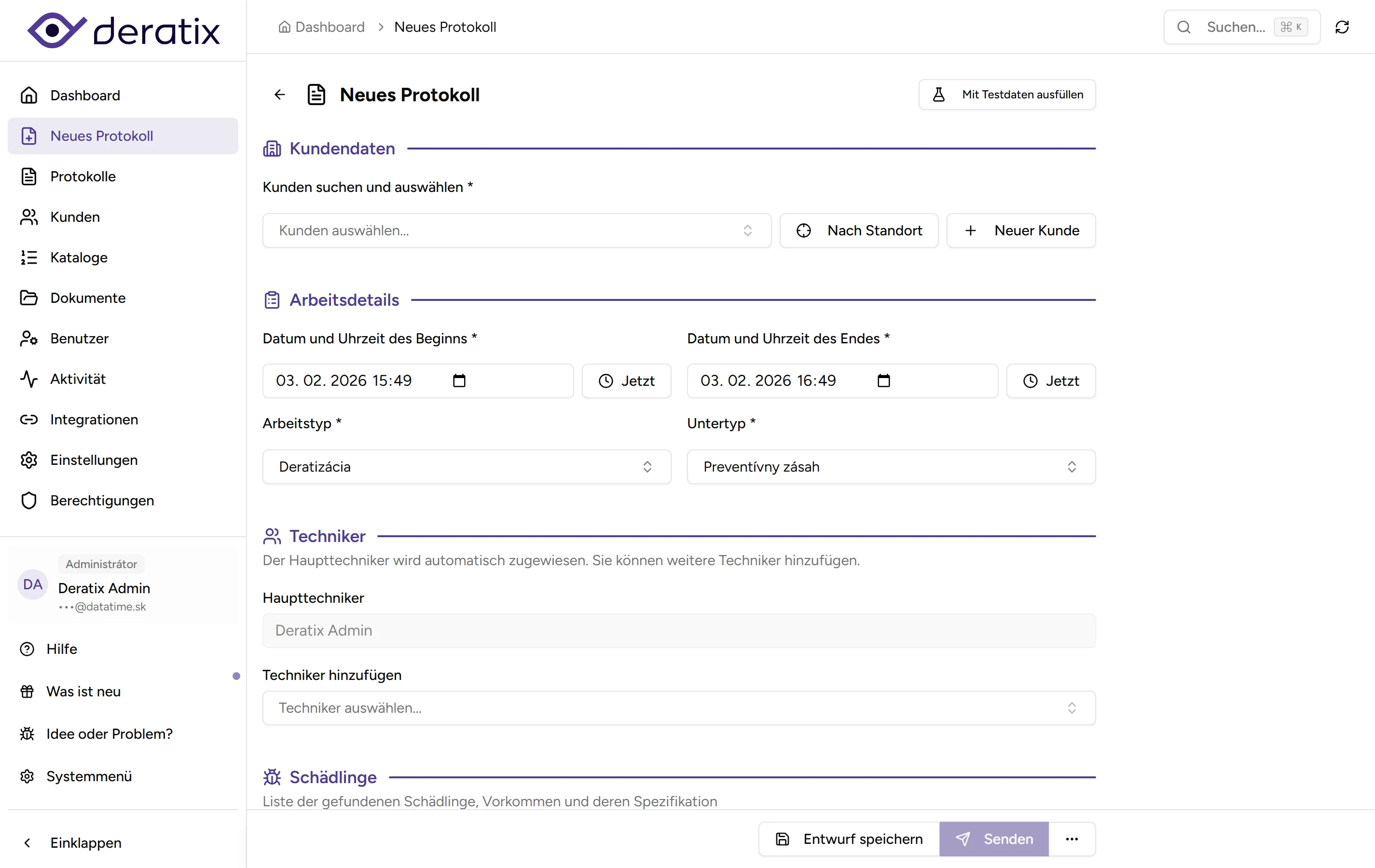 Offline-Modus - desktop